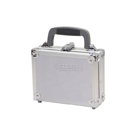 T.Z. Case International Inc. TZ Case, Business/Office Case, 8-1/2"L x 6-1/2"W x 3"H, Smooth Silver PKG-08-S